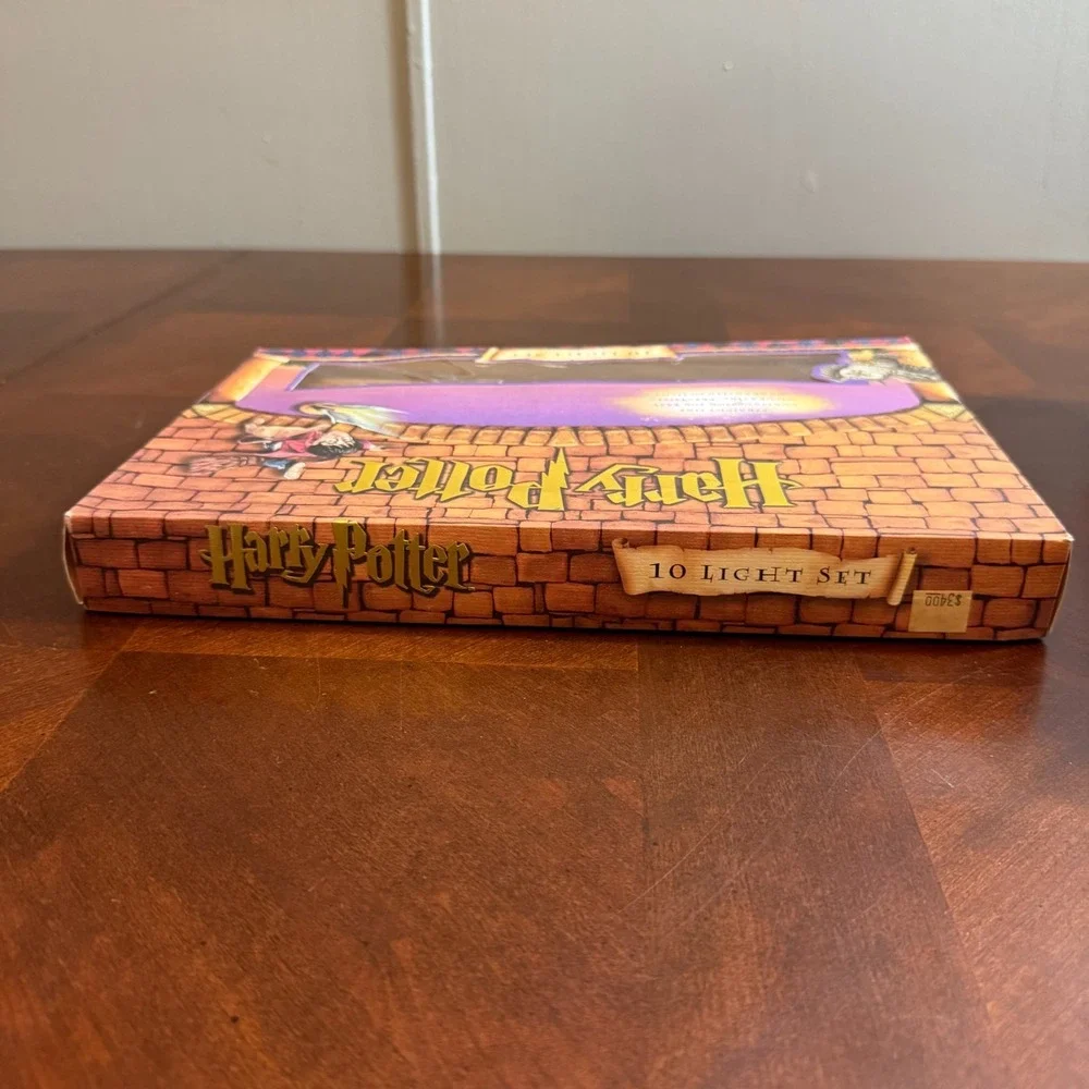 Harry Potter String Lights Kurt Adler 2000 WB Vintage Box 10 Globe‎ Set